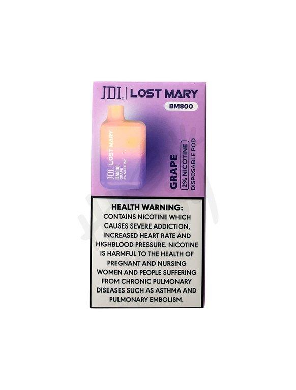 JDI Lost Mary BM800 Grape 2 %