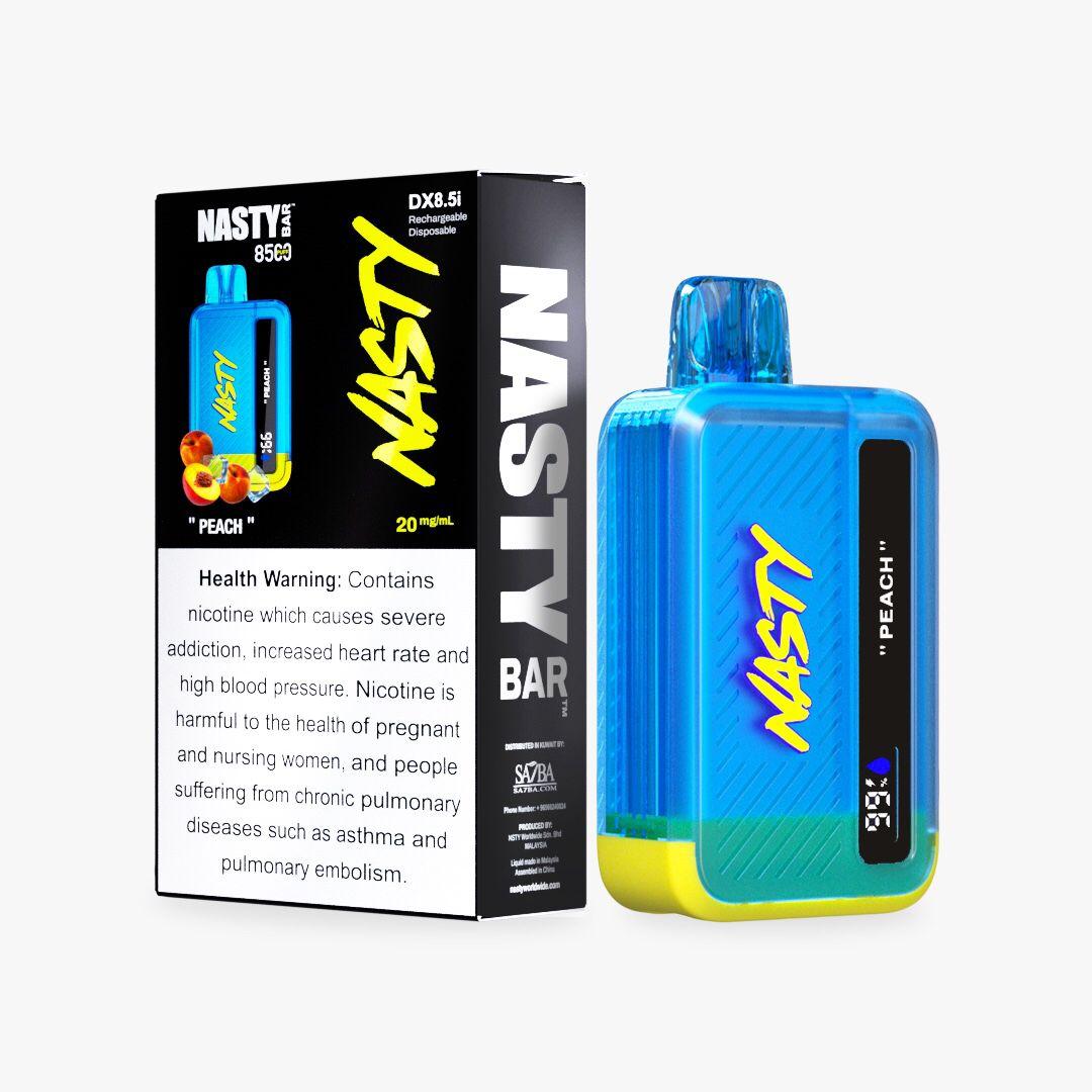 Nasty Bar 8500 Peach 20 mg